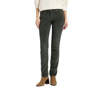 Lee Marion Women's Classic Straight Fit Straight Leg Jeans, Olive Grey, 28W x 33L