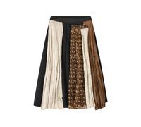 Lee Mathews Zahra printed midi skirt - Black 0-1-2-3