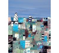 Lee McCarthy London Heights Canvas Print, Multi-Colour, 40 x 50 cm