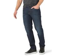 Lee Men's Athletic Tapered XM Jeans, Blue Strike, 33W / 30L