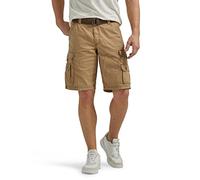 Lee Men's Big & Tall Dungarees Belted Wyoming Cargo Short, Bronze, 54