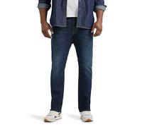 Lee Men's Big & Tall Extreme Motion Athletic Taper Jean, Blue Strike, 54W x 30L