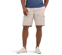 Lee Men's Big & Tall Extreme Motion Crossroad Cargo Short, Stone, 44
