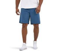 Lee Men's Big & Tall Extreme Motion Flat Front Short Khaki, Orion Blue, 48