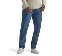 Lee Men's Big & Tall Legendary Regular Straight Jean, Pepper Stone, 48W x 29L