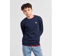 Lee Men's Boys Badge Sweatshirt Navy Blue | Size: 15-16 Years Lee Navy 15-16 Years