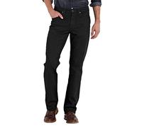 Lee Men's Brooklyn Straight Jeans, Clean Black, 30W / 32L