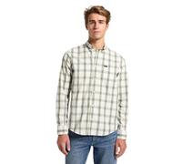 Lee Men's Button Down Shirt, Ecru, XL