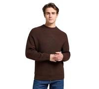 Lee Men's Chunky Crew Neck Sweater, Arabica, S