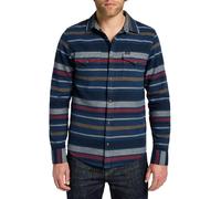 Lee Men's Clean Western Shirt, Indigo (Mood Indigo), S