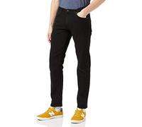 Lee Men's Daren Zip Fly Jeans, Black Rinse, 34W / 32L EU