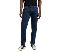Lee Men's Daren Zip Fly Jeans, Dark Ocean, 34 W/30 L
