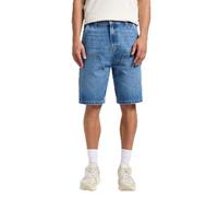 Lee Men's Dbl Knee Carpenter Short Denim, Black (Raven), 33W