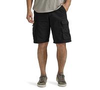 Lee Men's Dungarees Belted Wyoming Cargo Short - Black - 30W