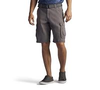 Lee Men's Dungarees New Belted Wyoming Cargo Short, Vapor, 32