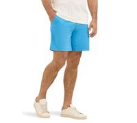 Lee Men's Extreme Motion 7" Flat Front Short Khaki, Stream Blue, 42
