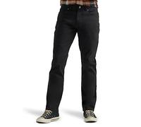 Lee Men's Extreme Motion Athletic Taper Jean, Black, 34W x 30L