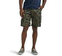 Lee Men's Extreme Motion Carolina Cargo Short, Traditional Camo, 32