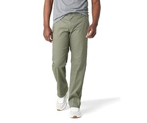 Lee Men's Extreme Motion Flat Front Regular Straight Pant