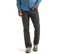 Lee Men's Extreme Motion Relaxed Straight Jean, Static Gray (Twill)