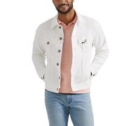 Lee Men's Extreme Motion Rider Jacket Denim, White, M