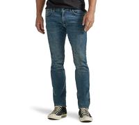 Lee Men's Extreme Motion Slim Straight Jean, Blue, 34W x 34L