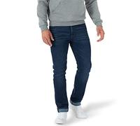 Lee Men's Extreme Motion Slim Straight Jean, Blue, 34W x 34L