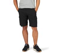 Lee Men's Extreme Motion Swope Cargo Short, Black, 36