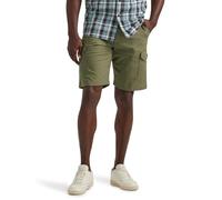 Lee Men's Extreme Motion Swope Cargo Short, Olive Green, 34