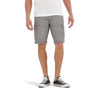 Lee Men's Extreme Motion Swope Cargo Short, Silver, 32