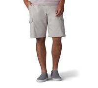 Lee Men's Extreme Motion Swope Cargo Short, Stone, 33W