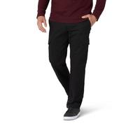 Lee Men's Extreme Motion Twill Cargo Pant, Buddy Black, 32W x 32L
