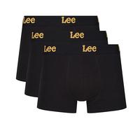 Lee Men's HARKINS Boxer Shorts, 3pk Black, M
