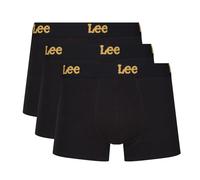 Lee Men's HARKINS Boxer Shorts, 3pk Black, M