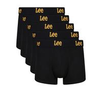 Lee Men's Innes Boxer Shorts, Black, L (Pack of 5)
