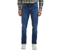 Lee - Mens Jeans - Regular Straight Fit - Daren Zip Fly - Deep Dark Stone