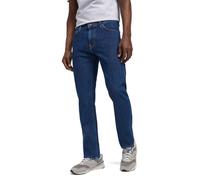 LEE - Mens Jeans - Regular Straight Fit - Daren Zip Fly - Deep Dark Stone