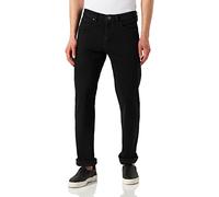 Lee Men's Legendary Regular Jeans, Black (Black Overdye), 33W / 34L