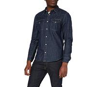 Lee Men's Lee Western Shirt Casual Shirt, Blue (Blueprint), M