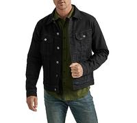 Lee Men's Legendary Classic Rider Jacket Denim, Overdye Black, XXL