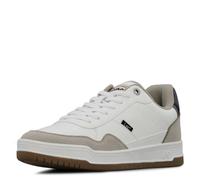 Lee Men's Marcus Sneaker, White/Dove/Navy, 9.5