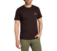 Lee Men's Medium Wobbly TEE T-Shirt, Espresso, S
