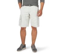 Lee Men's New Belted Wyoming Cargo Short, Cadet Gray, 29