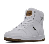 Lee Mens Noah Hi, White Mono/Gum, 12
