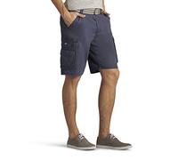 Lee Men's Pantalón Corto Con Cinturóndungarees - Short Com Cinto Dungarees with Belt, Wyoming/Cargo Short Cargos, Sporting Blue, S