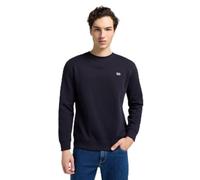 Lee Men's Patch Crew SWS Sweatshirt, Midnight navy, XXS