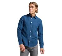 Lee Men's Patch Shirt, Orion Blue, L