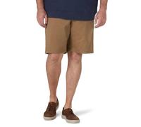 Lee Men's Performance Series Extreme Comfort flat front shorts, Original Khaki, 4XL UK