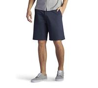 Lee Men's Performance Series Extreme Comfort Shortperformance Flat Front Shorts, Navy, 34