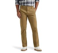 Lee Men's Performance Series Extreme Comfort Straight Fit Pant, Bronze, 36W x 30L